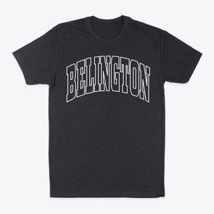 Belington West Virginia Trendy Block Classic Dad T-Shirt