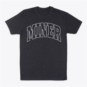 Miner Missouri Trendy Block Classic Dad T-Shirt
