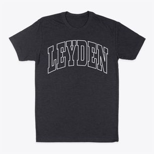 Leyden Massachusetts Trendy Block Classic Dad T-Shirt