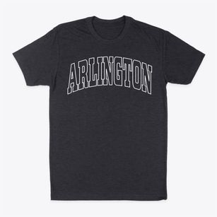 Arlington Washington Trendy Block Classic Dad T-Shirt