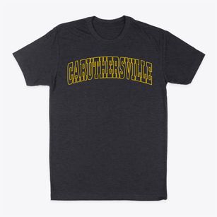 Caruthersville Missouri Trendy Block Classic Dad T-Shirt