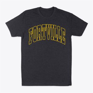 Fortville Indiana Trendy Block Classic Dad T-Shirt