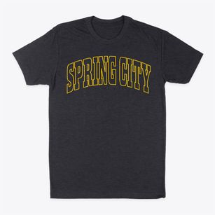 Spring City Tennessee Trendy Block Classic Dad T-Shirt
