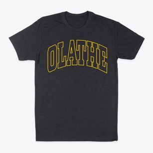 Olathe Kansas Trendy Block Classic Dad T-Shirt