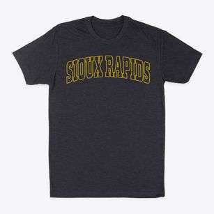 Sioux Rapids Iowa Trendy Block Classic Dad T-Shirt