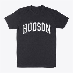 Hudson Wisconsin Varsity Classic Dad T-Shirt