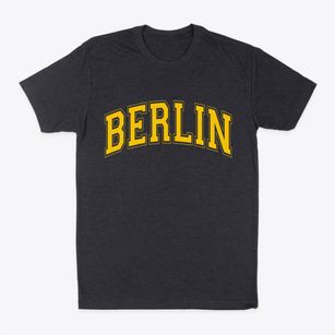 Berlin New Hampshire Varsity Classic Dad T-Shirt