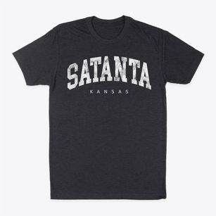 Satanta Kansas Urban Vibe Classic Dad T-Shirt