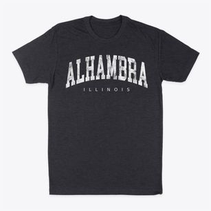 Alhambra Illinois Urban Vibe Classic Dad T-Shirt
