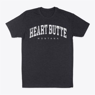 Heart Butte Montana Urban Vibe Classic Dad T-Shirt