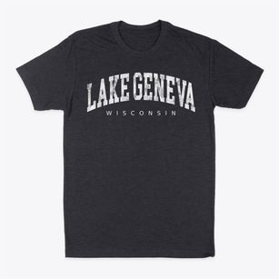 Lake Geneva Wisconsin Urban Vibe Classic Dad T-Shirt