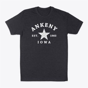 Ankeny Iowa Star Classic Dad T-Shirt