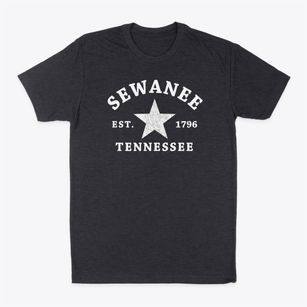Sewanee Tennessee Star Classic Dad T-Shirt