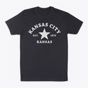 Kansas City Kansas Star Classic Dad T-Shirt