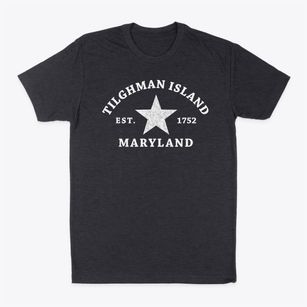 Tilghman Island Maryland Star Classic Dad T-Shirt