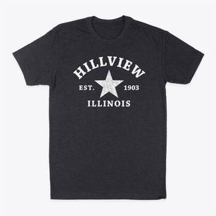 Hillview Illinois Star Classic Dad T-Shirt