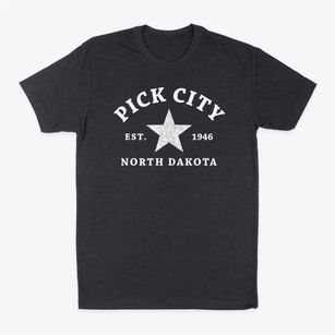 Pick City North Dakota Star Classic Dad T-Shirt