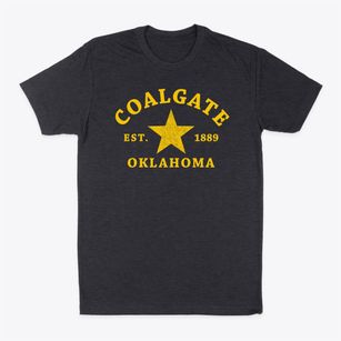 Coalgate Oklahoma Star Classic Dad T-Shirt