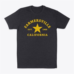 Farmersville California Star Classic Dad T-Shirt