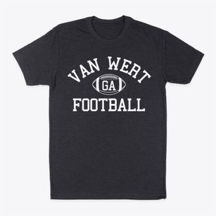 Van Wert Georgia Football Classic Dad T-Shirt