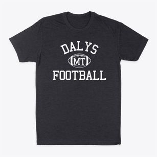 Dalys Montana Football Classic Dad T-Shirt