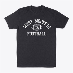 West Modesto California Football Classic Dad T-Shirt