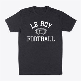 Le Roy Illinois Football Classic Dad T-Shirt