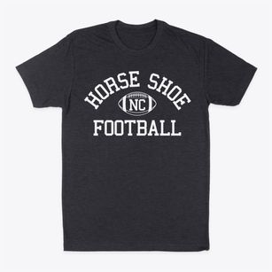 Horse Shoe North Carolina Football Classic Dad T-Shirt
