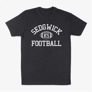 Sedgwick Kansas Football Classic Dad T-Shirt