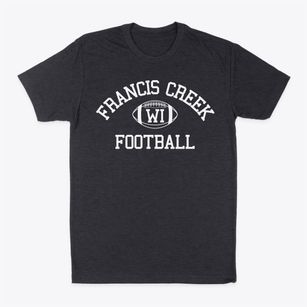 Francis Creek Wisconsin Football Classic Dad T-Shirt