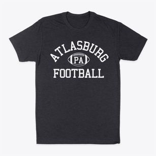 Atlasburg Pennsylvania Football Classic Dad T-Shirt