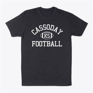 Cassoday Kansas Football Classic Dad T-Shirt