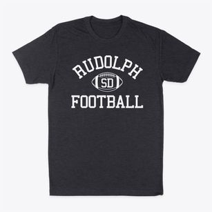 Rudolph South Dakota Football Classic Dad T-Shirt
