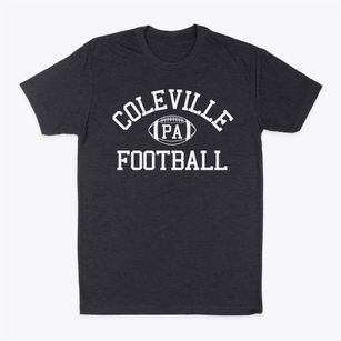 Coleville Pennsylvania Football Classic Dad T-Shirt