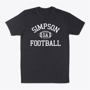 Simpson Georgia Football Classic Dad T-Shirt