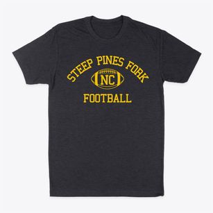 Steep Pines Fork North Carolina Football Classic Dad T-Shirt
