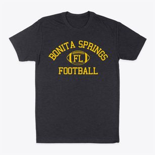Bonita Springs Florida Football Classic Dad T-Shirt