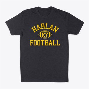 Harlan Kentucky Football Classic Dad T-Shirt