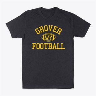 Grover Wyoming Football Classic Dad T-Shirt