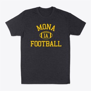 Mona Iowa Football Classic Dad T-Shirt