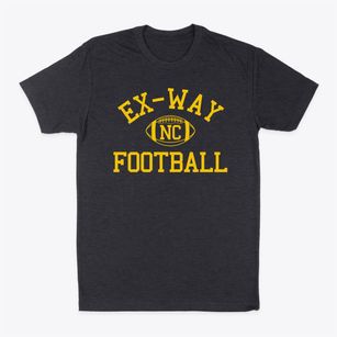 Ex-way North Carolina Football Classic Dad T-Shirt