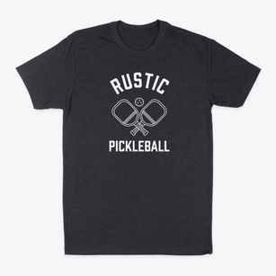 Rustic Virginia Pickleball Classic Dad T-Shirt
