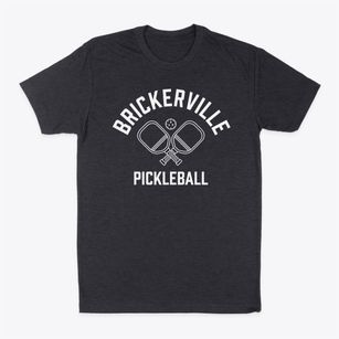 Brickerville Oregon Pickleball Classic Dad T-Shirt