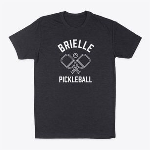 Brielle New Jersey Pickleball Classic Dad T-Shirt