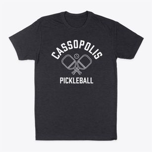 Cassopolis Michigan Pickleball Classic Dad T-Shirt
