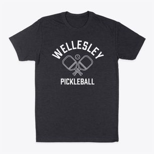 Wellesley Massachusetts Pickleball Classic Dad T-Shirt