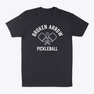 Broken Arrow Oklahoma Pickleball Classic Dad T-Shirt