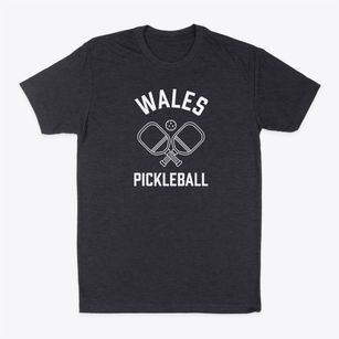 Wales Utah Pickleball Classic Dad T-Shirt