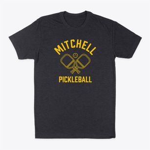 Mitchell Colorado Pickleball Classic Dad T-Shirt