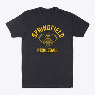 Springfield Illinois Pickleball Classic Dad T-Shirt